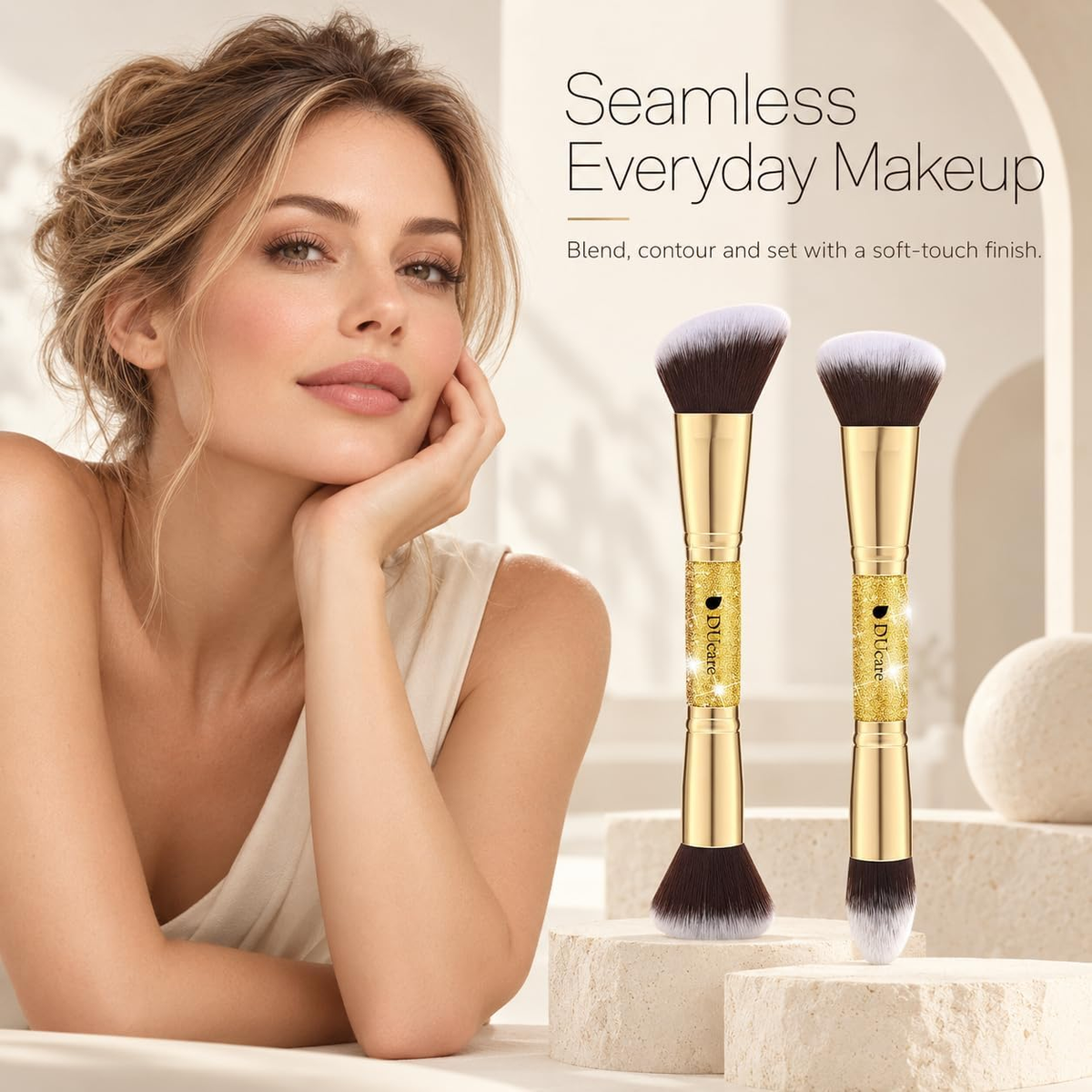 DUcare Duo™ | 4-in-1 Precision Makeup Brush Set